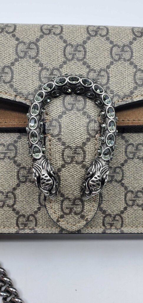 Gucci GG Supreme Dionysus Crystal Small Bag