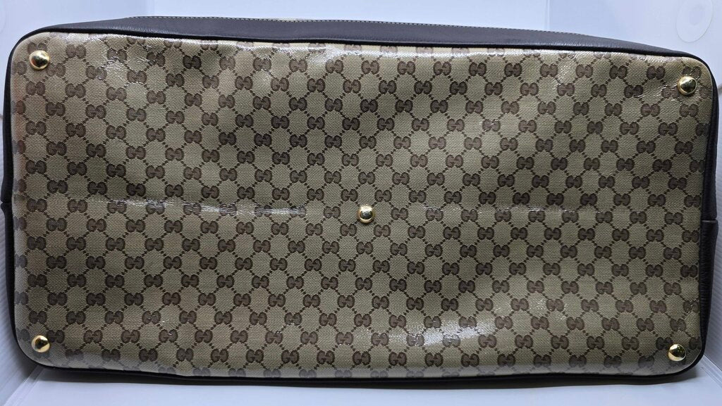 Gucci GG Crystal Canvas Weekender XL Duffle
