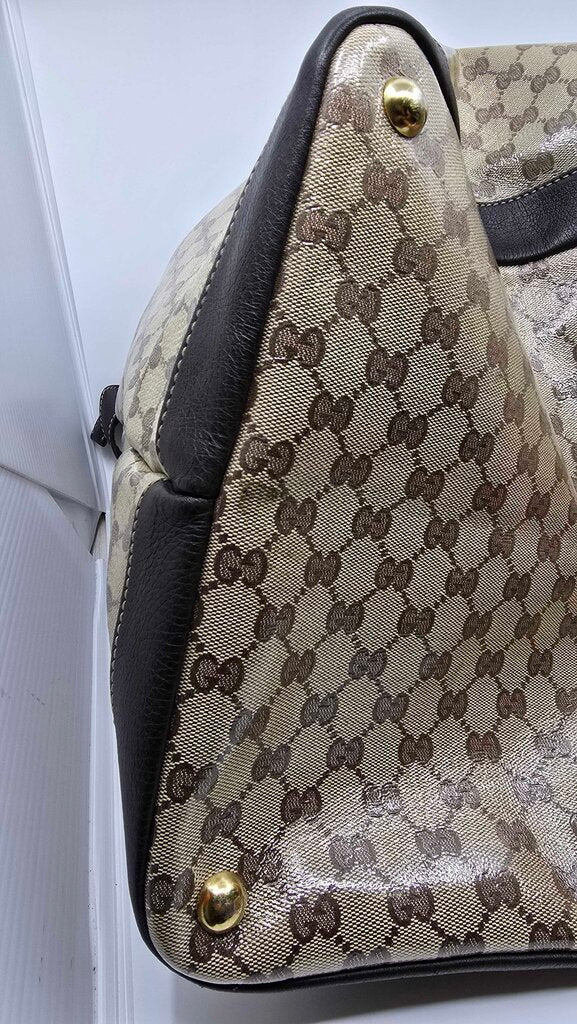 Gucci GG Crystal Canvas Weekender XL Duffle