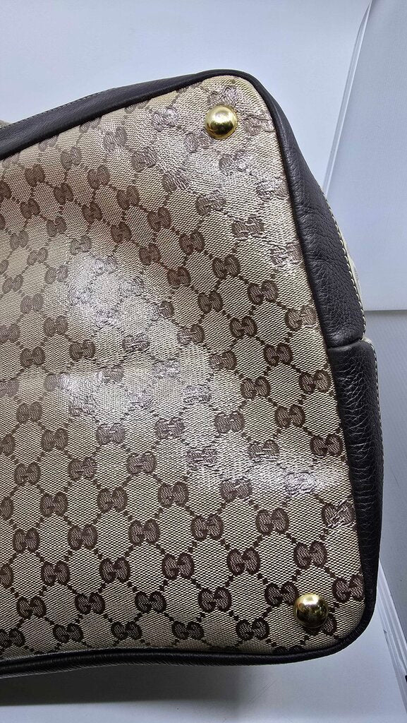 Gucci GG Crystal Canvas Weekender XL Duffle