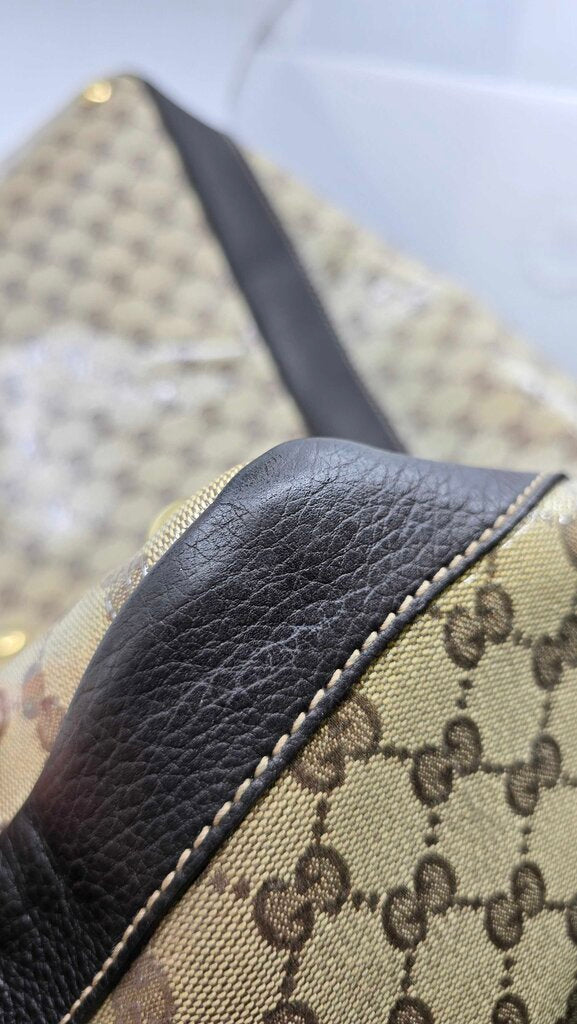 Gucci GG Crystal Canvas Weekender XL Duffle