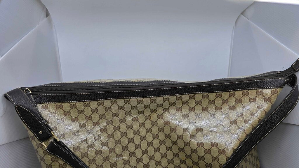 Gucci GG Crystal Canvas Weekender XL Duffle