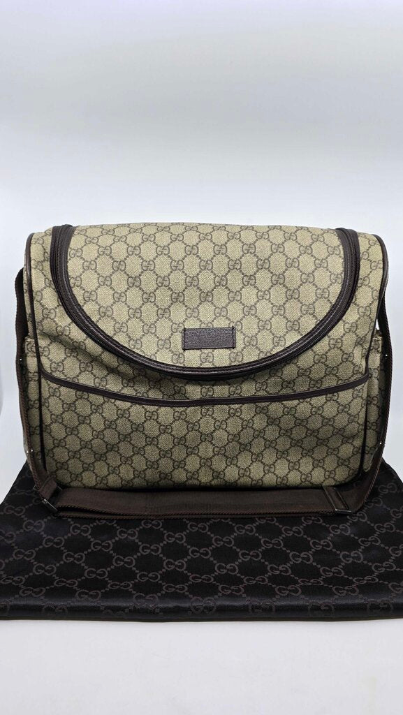 Gucci GG Supreme Diaper Bag