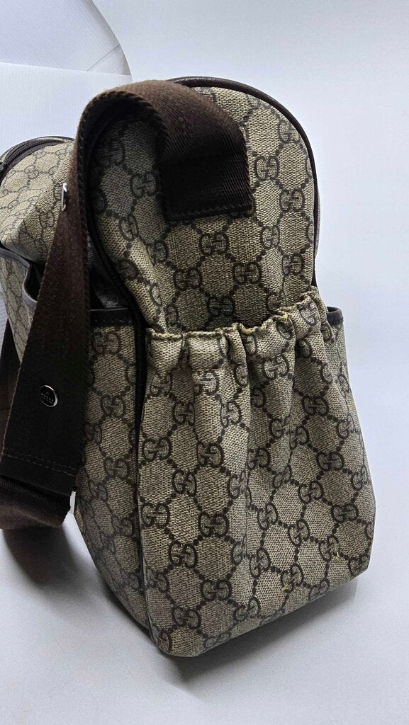 Gucci GG Supreme Diaper Bag