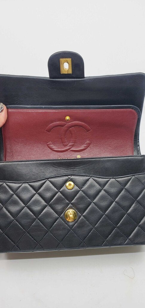 Chanel vintage 1989-1991 Classic medium double flap bag
