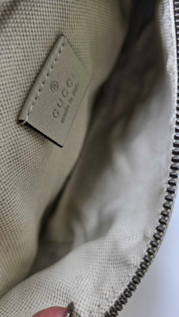 Gucci Grained Calfskin Small Logo Belt Bag
