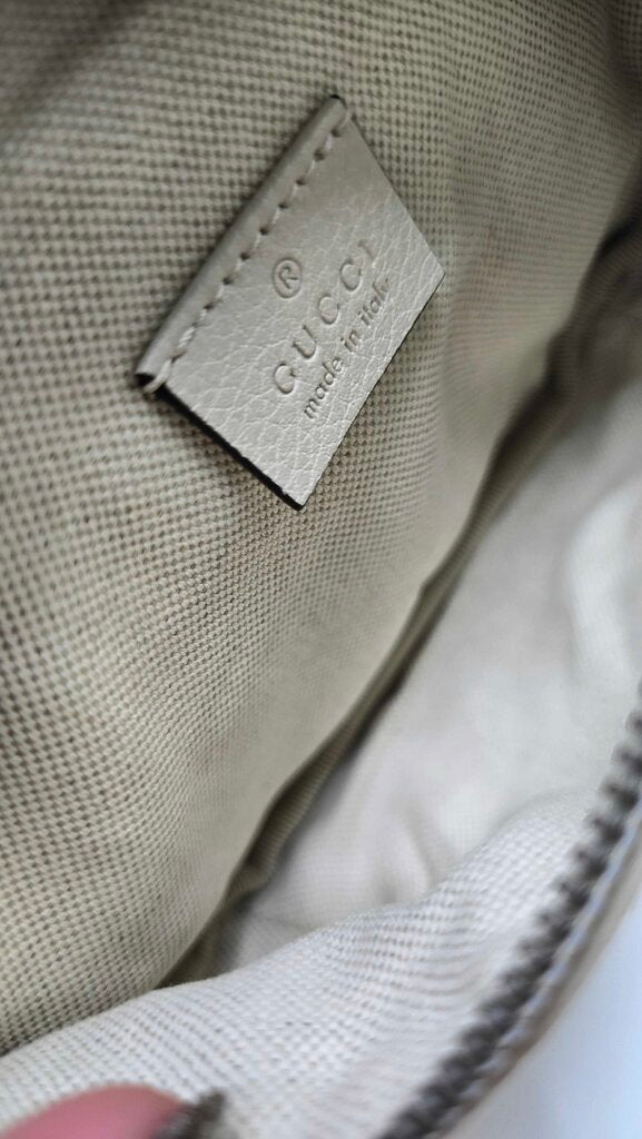 Gucci Grained Calfskin Small Logo Belt Bag