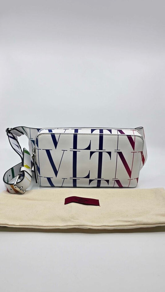 Valentino Garavani multicolor VLTN belt bag