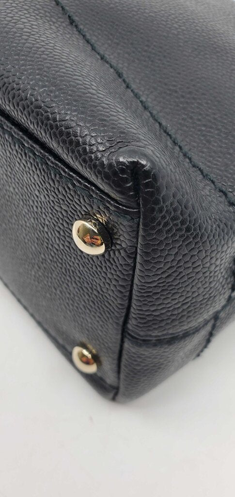 Chanel Cavier Timeless Wood Chain Hobo Bag