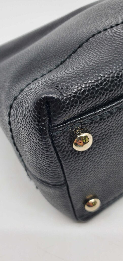 Chanel Cavier Timeless Wood Chain Hobo Bag