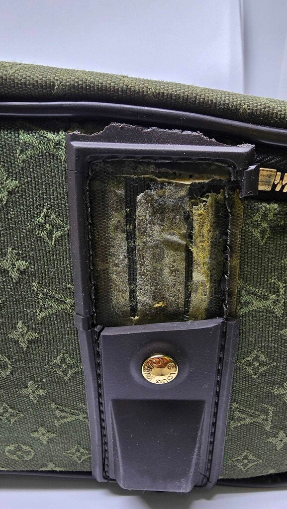 Louis Vuitton Mini Lin Annette Luggage in Safari Denim