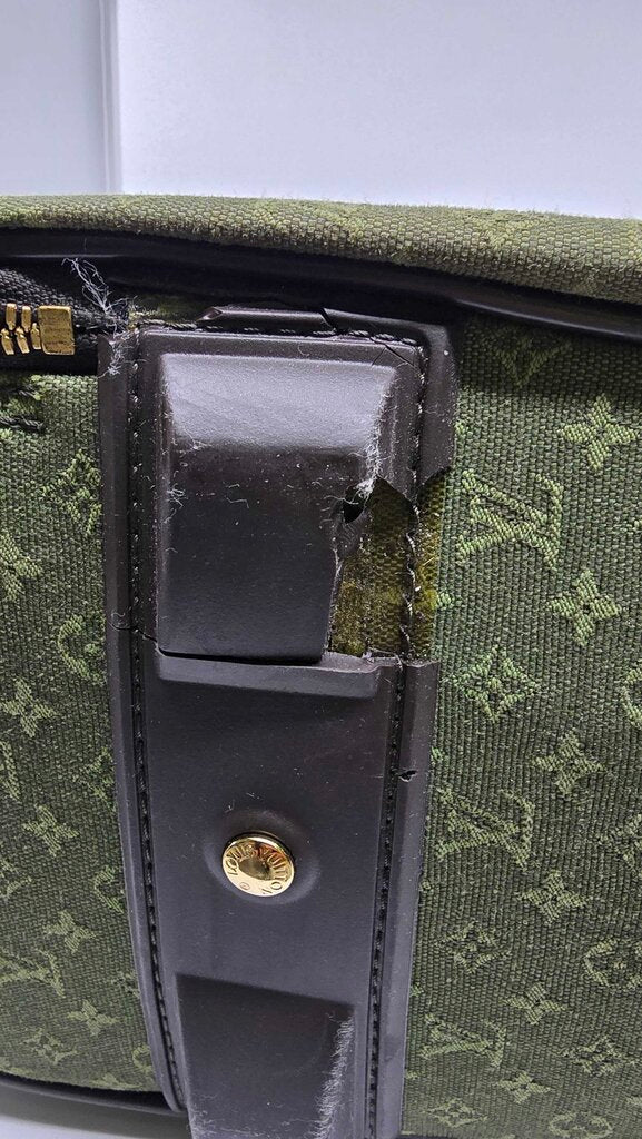 Louis Vuitton Mini Lin Annette Luggage in Safari Denim