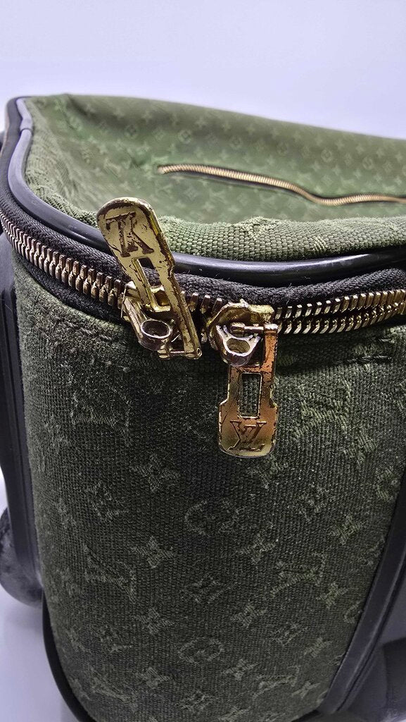 Louis Vuitton Mini Lin Annette Luggage in Safari Denim