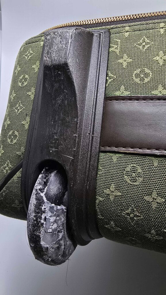Louis Vuitton Mini Lin Annette Luggage in Safari Denim