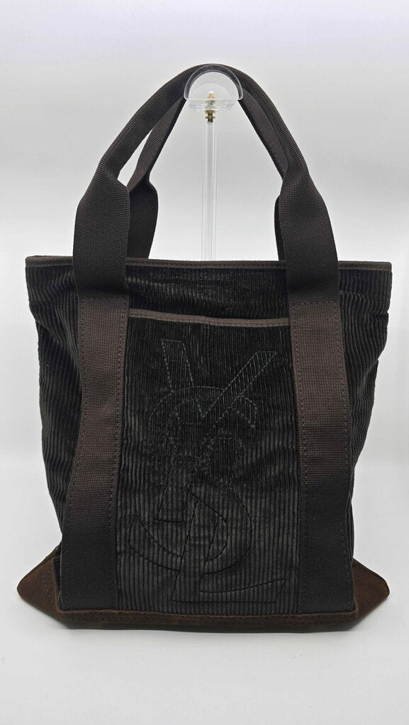 YSL Corduroy Tote