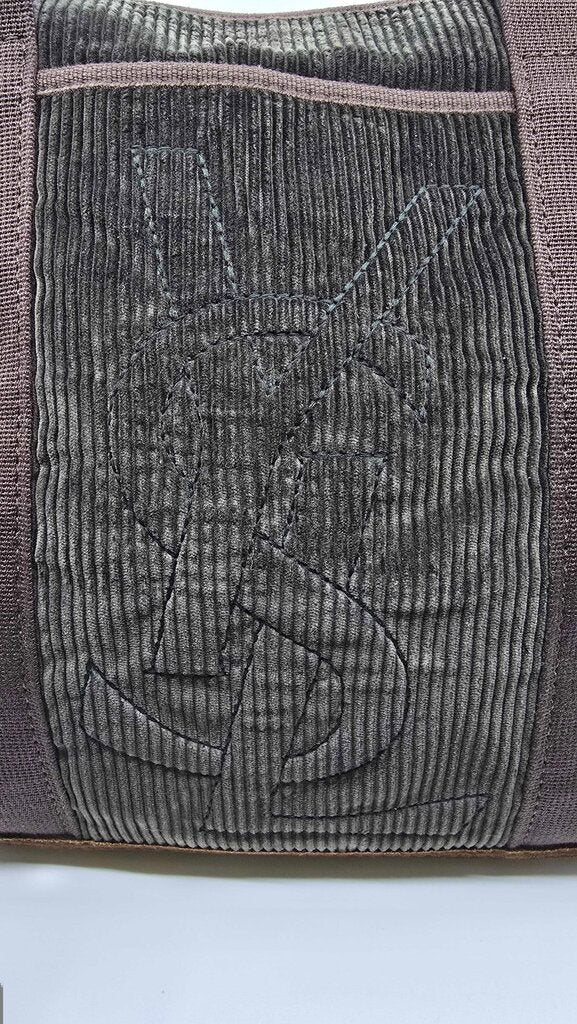YSL Corduroy Tote