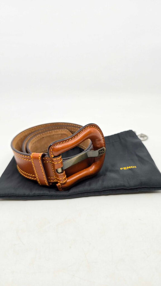 Fendi Vintage Leather Belt