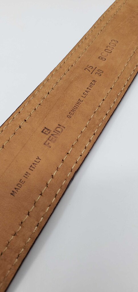 Fendi Vintage Leather Belt