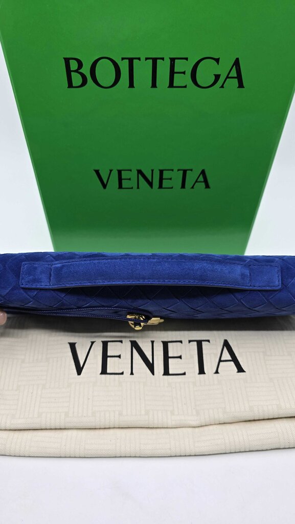 Bottega Veneta Andiamo Suede Clutch