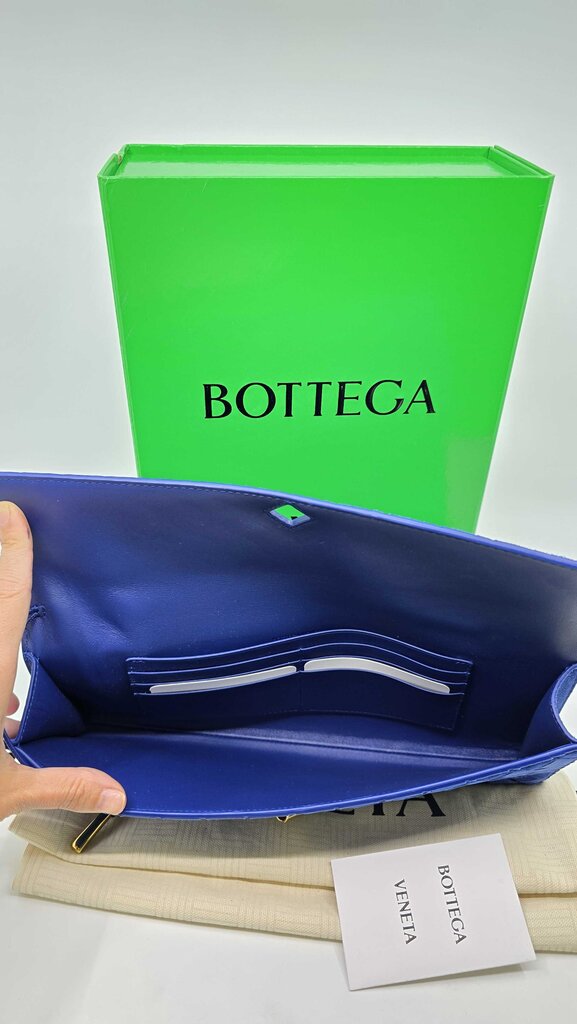 Bottega Veneta Andiamo Suede Clutch