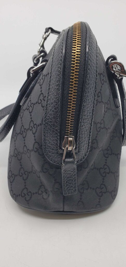 Gucci GG nylon mini Boston/top-handle bag