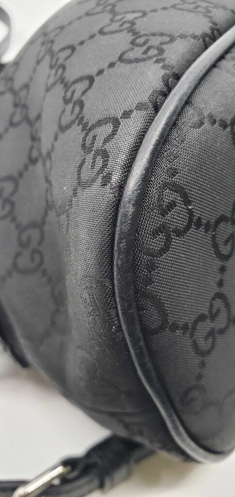 Gucci GG nylon mini Boston/top-handle bag