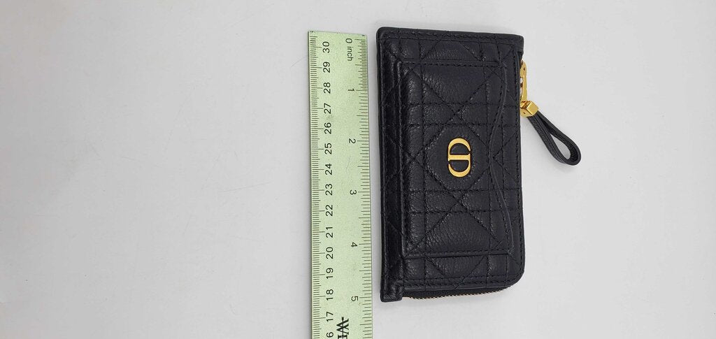Dior Caro Cosmos Zipped Card Holder