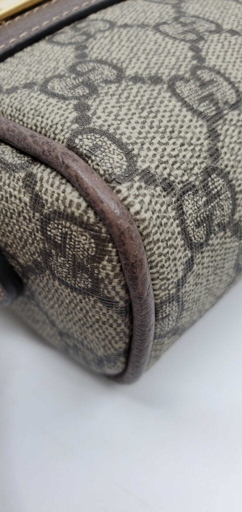 Gucci GG Supreme Monogram Web Mini Ophidia Shoulder Bag