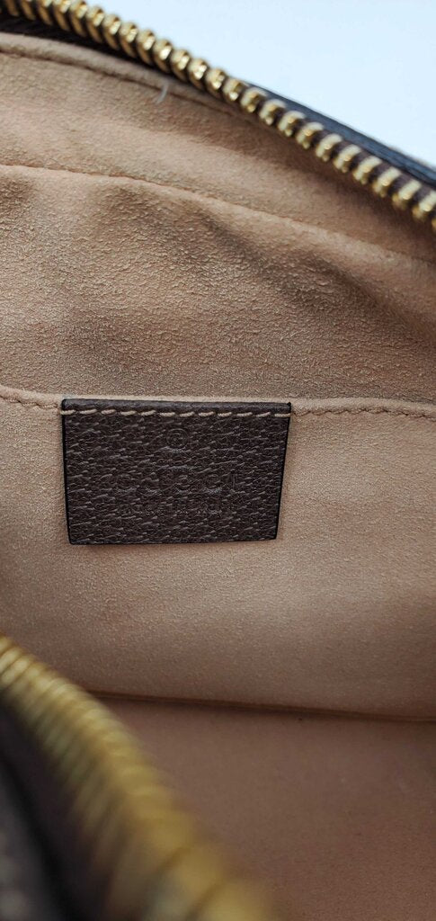Gucci GG Supreme Monogram Web Mini Ophidia Shoulder Bag
