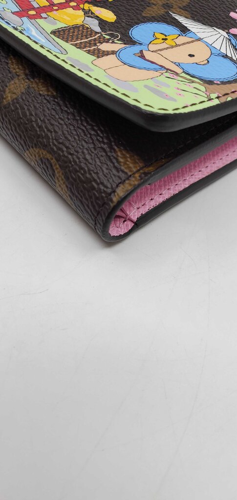 Louis Vuitton Monogram 2021 Christmas Animation Japanese Garden Victorine Wallet