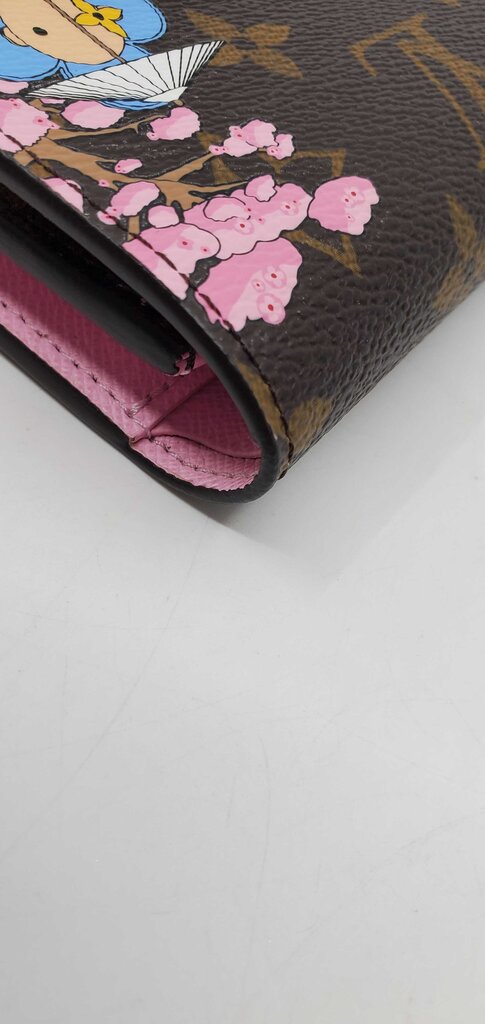 Louis Vuitton Monogram 2021 Christmas Animation Japanese Garden Victorine Wallet