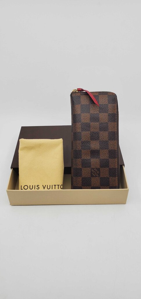 Louis Vuitton Clemence Wallet-Damier Ebene