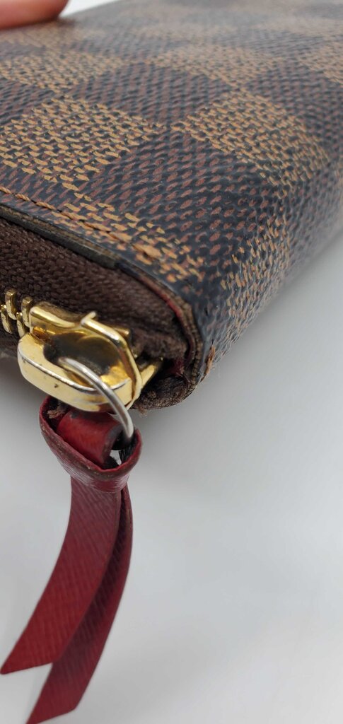 Louis Vuitton Clemence Wallet-Damier Ebene