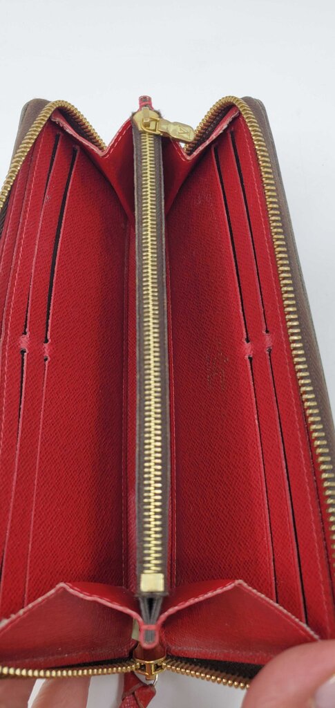 Louis Vuitton Clemence Wallet-Damier Ebene