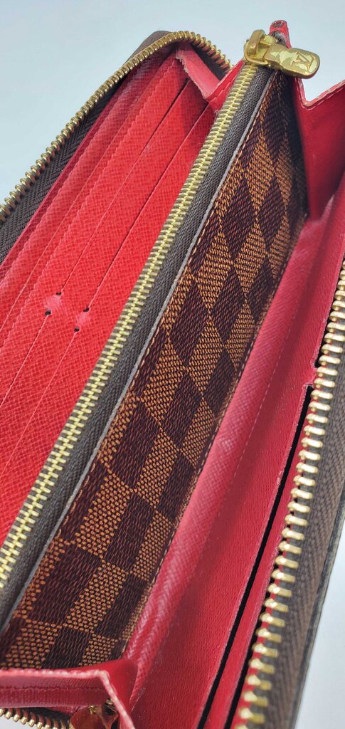 Louis Vuitton Clemence Wallet-Damier Ebene
