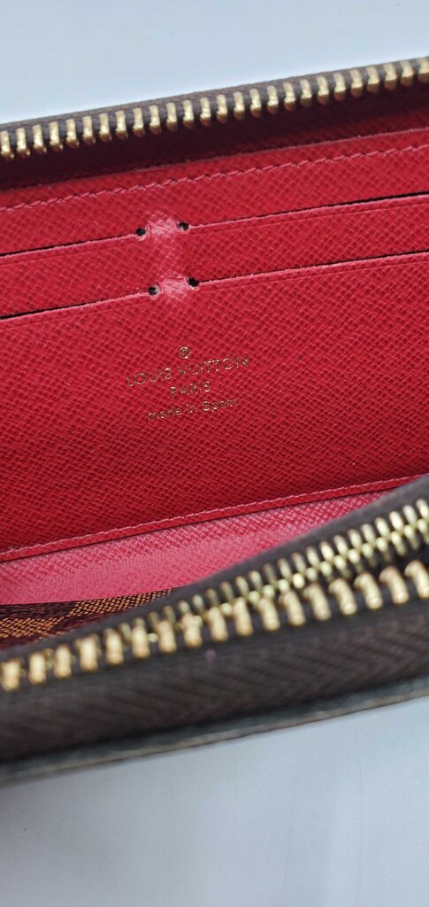 Louis Vuitton Clemence Wallet-Damier Ebene