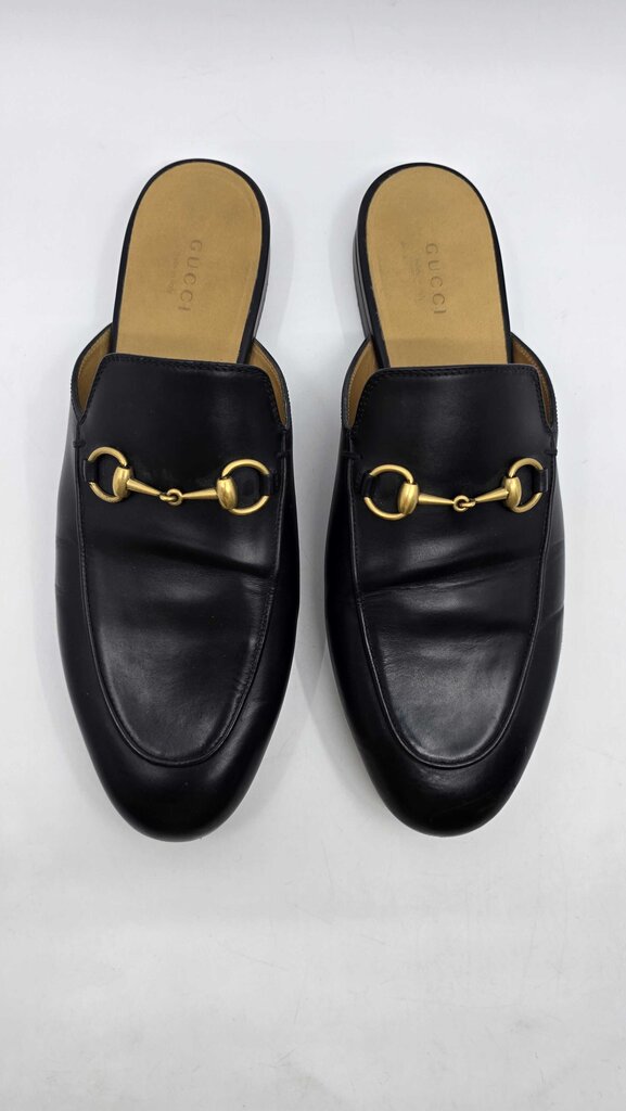 GUCCI PRINCETOWN leather slip on MULES