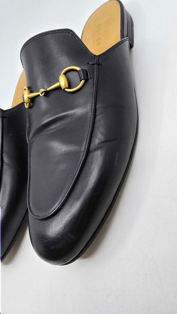 GUCCI PRINCETOWN leather slip on MULES