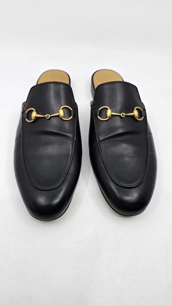 GUCCI PRINCETOWN leather slip on MULES