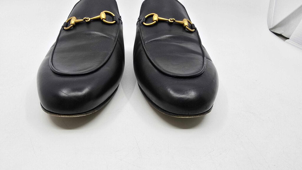 GUCCI PRINCETOWN leather slip on MULES
