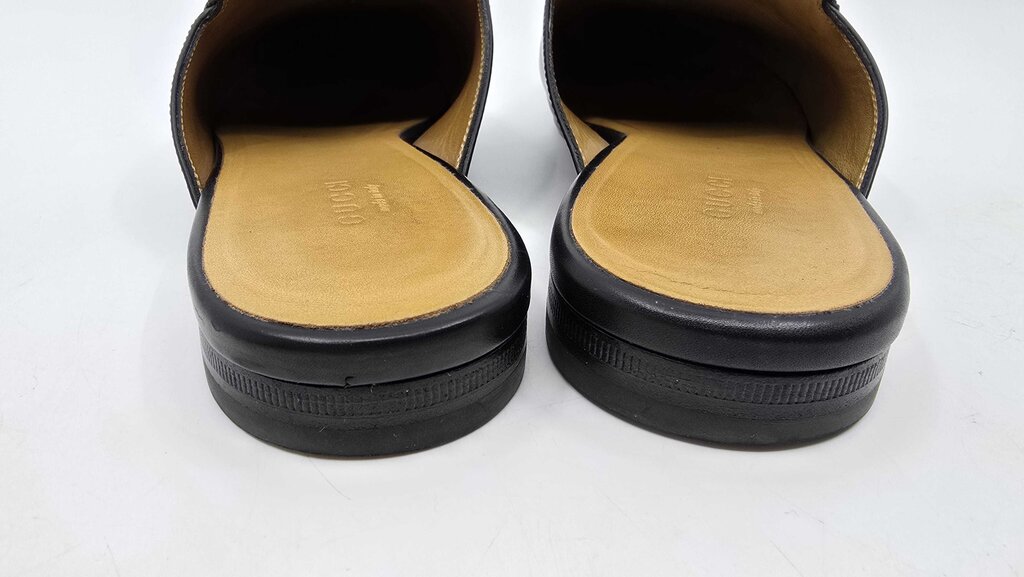 GUCCI PRINCETOWN leather slip on MULES