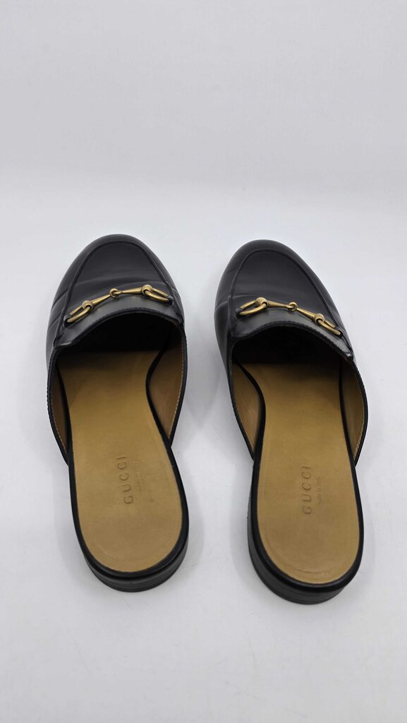 GUCCI PRINCETOWN leather slip on MULES
