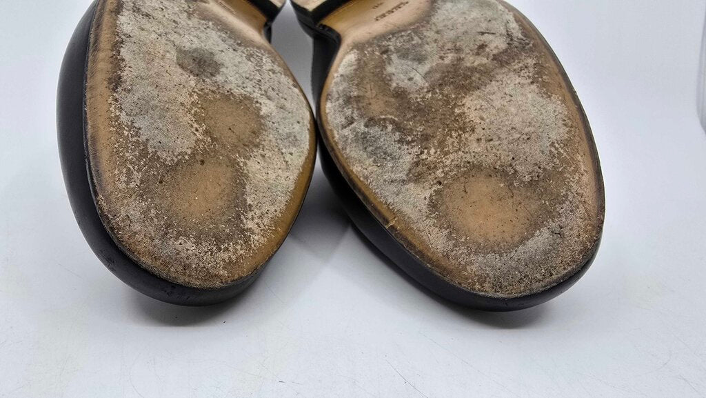 GUCCI PRINCETOWN leather slip on MULES