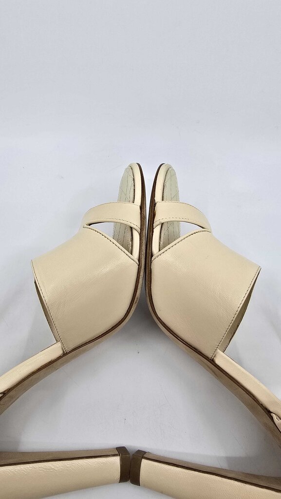 Chanel Pearl Accent Slingback Heels