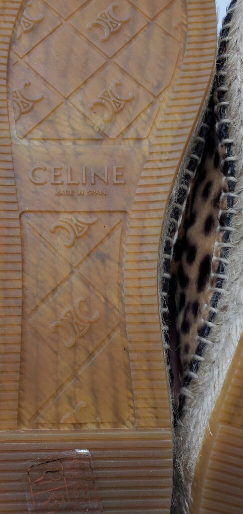Celine Les Espadrilles Mules