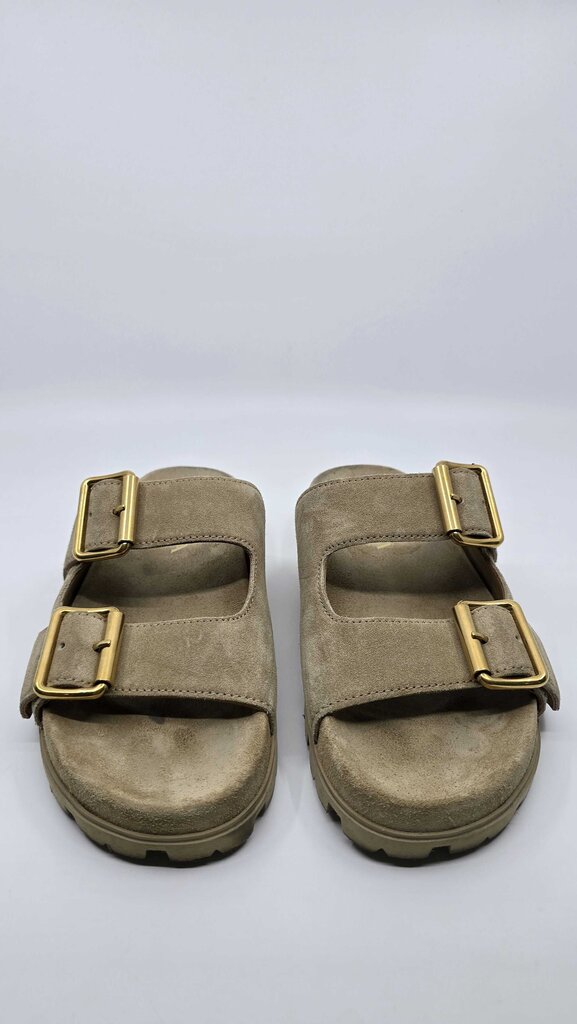 Prada double strap sandals