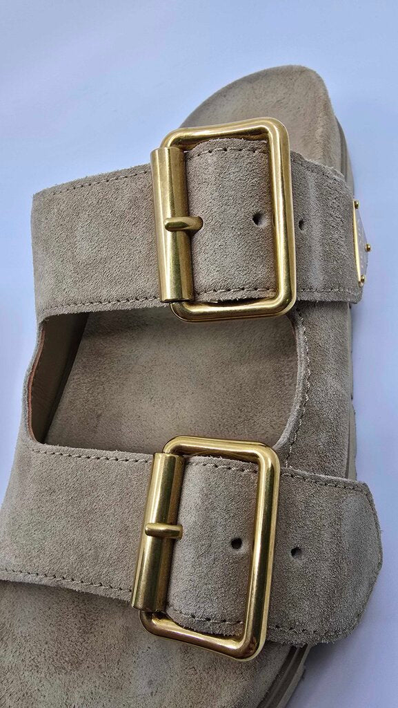 Prada double strap sandals