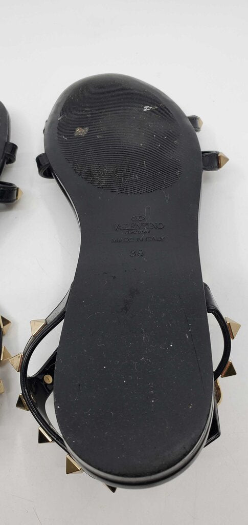 Valentino Garavani Rockstud Jelly Flat Gladiator Sandals