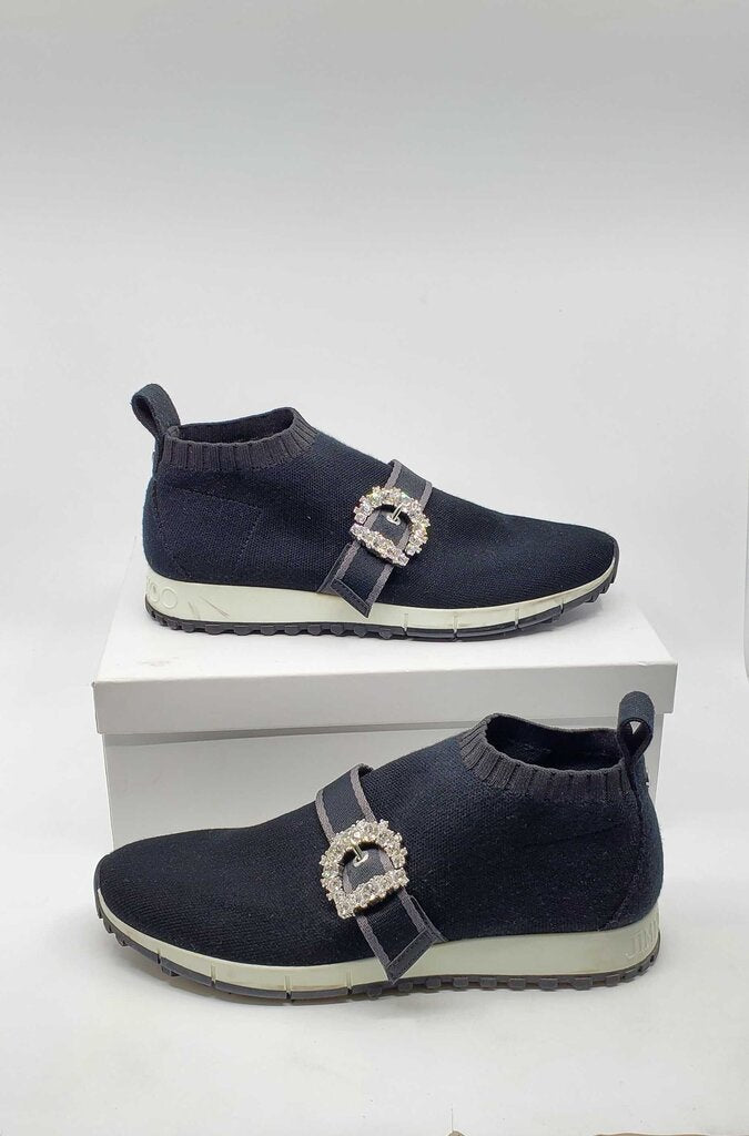 JIMMY CHOO CHERI OAKLAND KNIT SNEAKERS