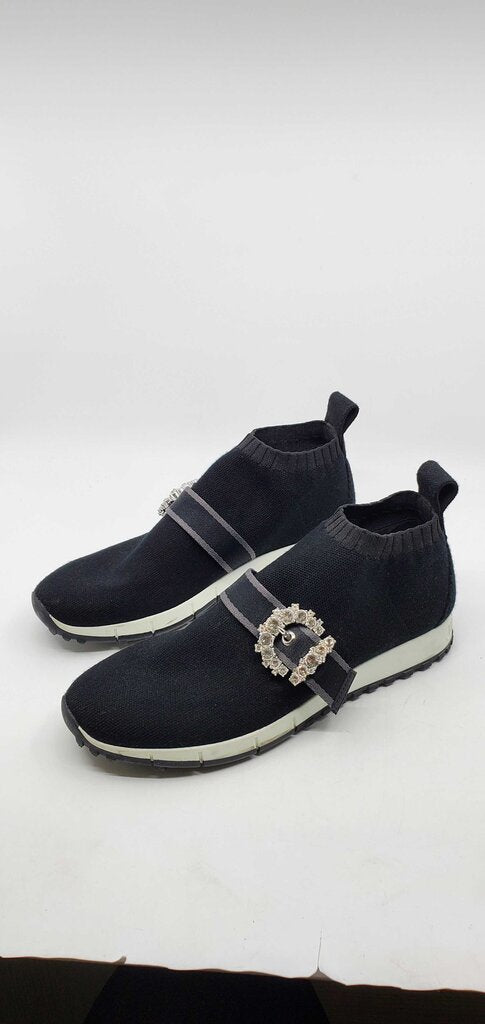 JIMMY CHOO CHERI OAKLAND KNIT SNEAKERS